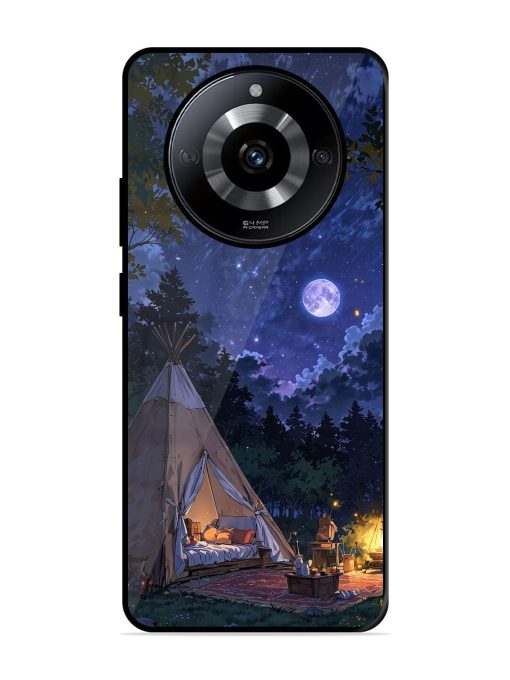 Moonlight Camping Glossy Soft Edge Case for Realme Narzo 60 (5G) Chachhi