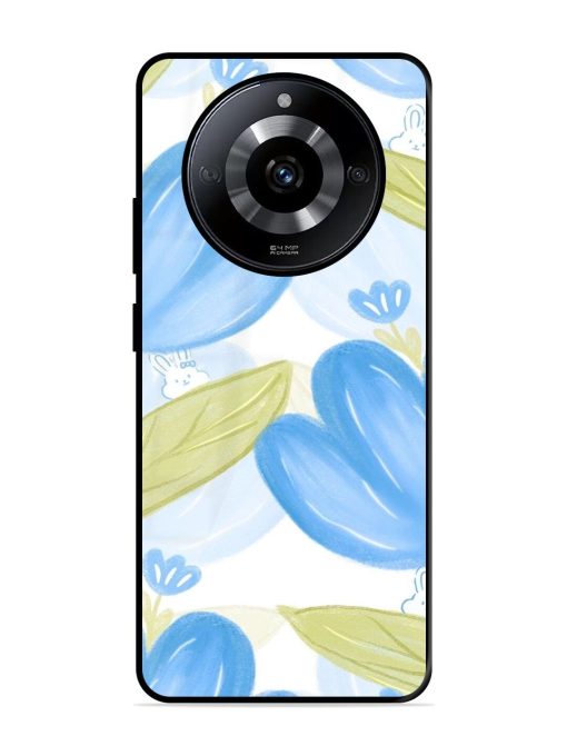 Bunny'S Blue Garden Glossy Soft Edge Case for Realme Narzo 60 (5G) Chachhi