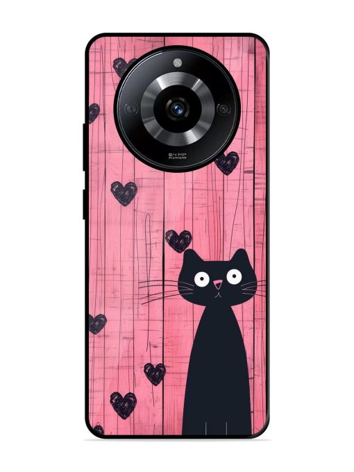 Feline Valentine'S Day Glossy Soft Edge Case for Realme Narzo 60 (5G) Chachhi