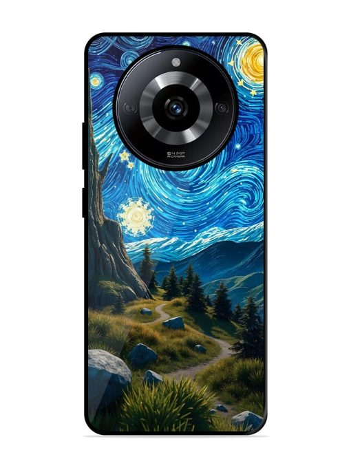 Starry Night In The Shire Glossy Soft Edge Case for Realme Narzo 60 (5G) Chachhi