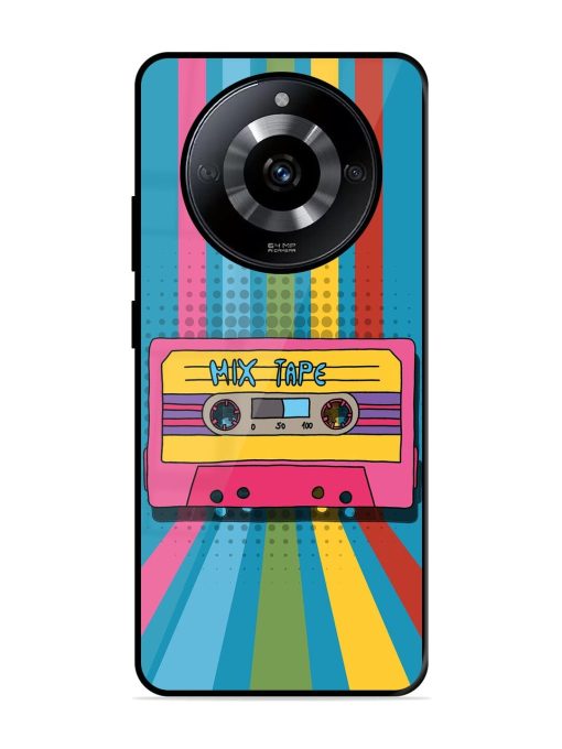 Retro Cassette Tapes Glossy Soft Edge Case for Realme Narzo 60 (5G)