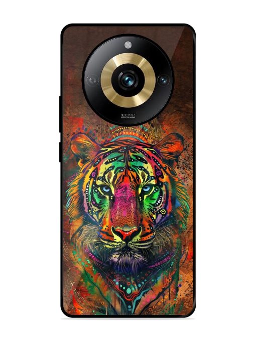 Cosmic Tiger Glossy Soft Edge Case for Realme Narzo 60 Pro (5G)