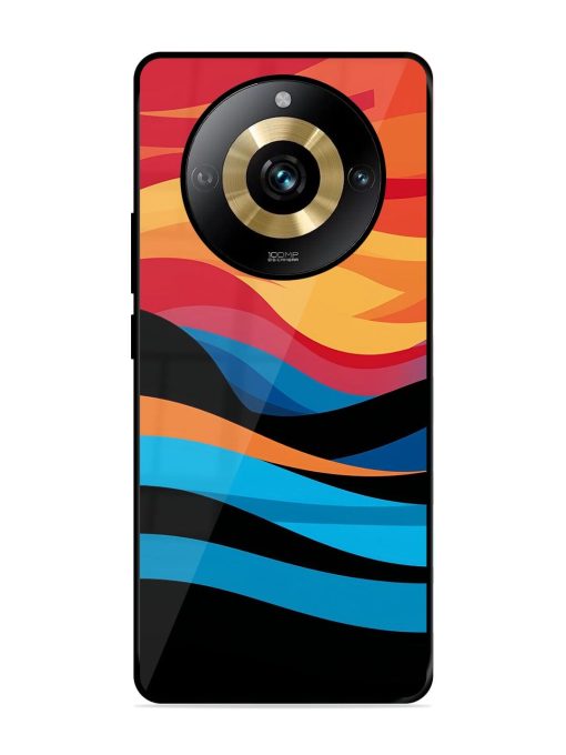 Blazing Currents Glossy Soft Edge Case for Realme Narzo 60 Pro (5G)