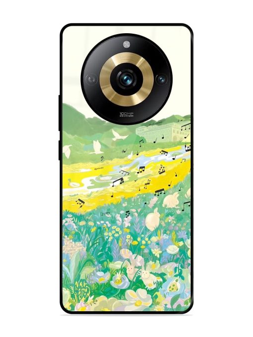 Melody In Bloom Glossy Soft Edge Case for Realme Narzo 60 Pro (5G)