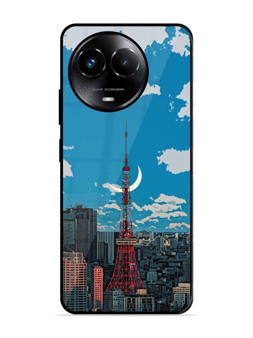 Tokyo Twilight Glossy Soft Edge Case for Realme Narzo 60X (5G) Chachhi