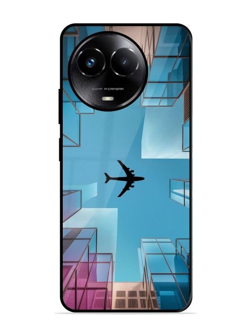 Urban Flightpath Glossy Soft Edge Case for Realme Narzo 60X (5G) Chachhi