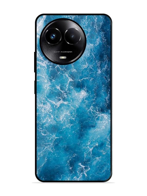 Oceanic Abyss Glossy Soft Edge Case for Realme Narzo 60X (5G) Chachhi