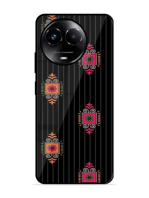 Ornate Elegance Glossy Soft Edge Case for Realme Narzo 60X (5G) Chachhi