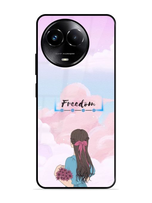 Skyward Dreams Glossy Soft Edge Case for Realme Narzo 60X (5G) Chachhi