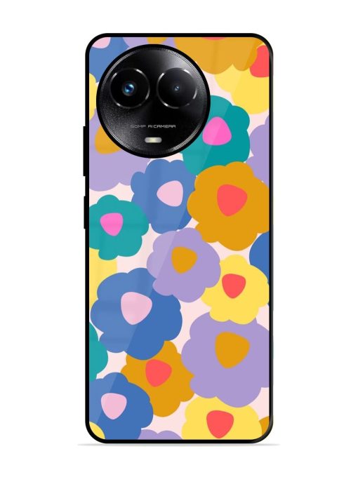 Flower Power Glossy Soft Edge Case for Realme Narzo 60X (5G)