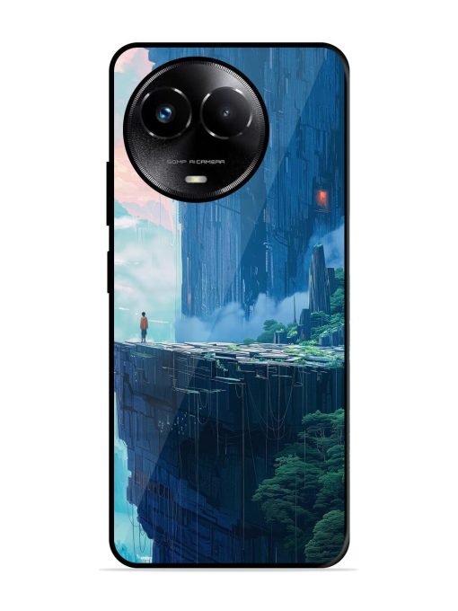 Solitude In The Sky Glossy Soft Edge Case for Realme Narzo 60X (5G) Chachhi