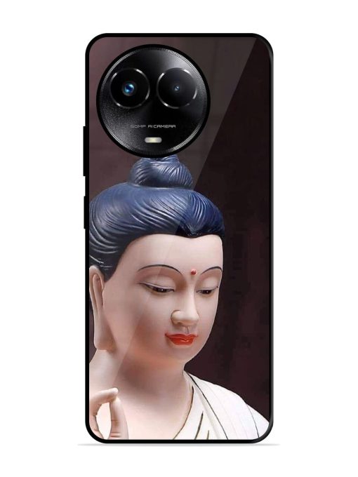 Budhha Glossy Soft Edge Case for Realme Narzo 60X (5G) Chachhi