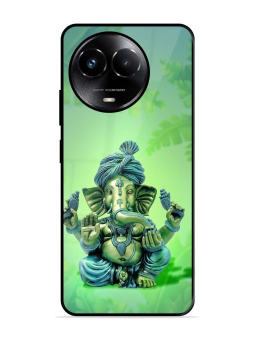 Ganesha, The Remover Of Obstacles Glossy Soft Edge Case for Realme Narzo 60X (5G) Chachhi