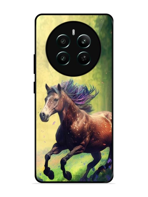 Enchanted Gallop Glossy Soft Edge Case for Realme Narzo 70 (5G) Chachhi