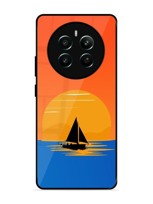 Sunset Sail Glossy Soft Edge Case for Realme Narzo 70 (5G) Chachhi