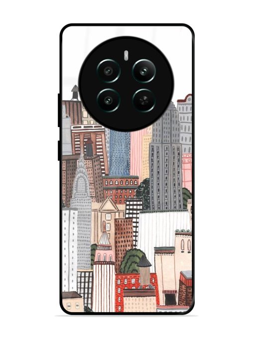 Cityscape Dreams Glossy Soft Edge Case for Realme Narzo 70 (5G) Chachhi