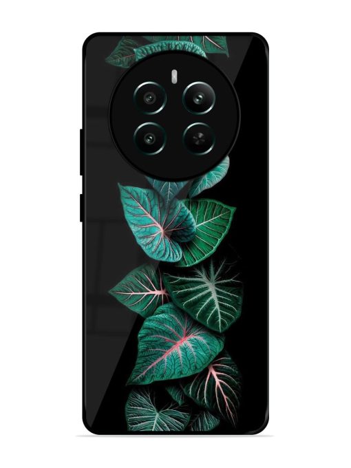 Emerald Elegance Glossy Soft Edge Case for Realme Narzo 70 (5G) Chachhi