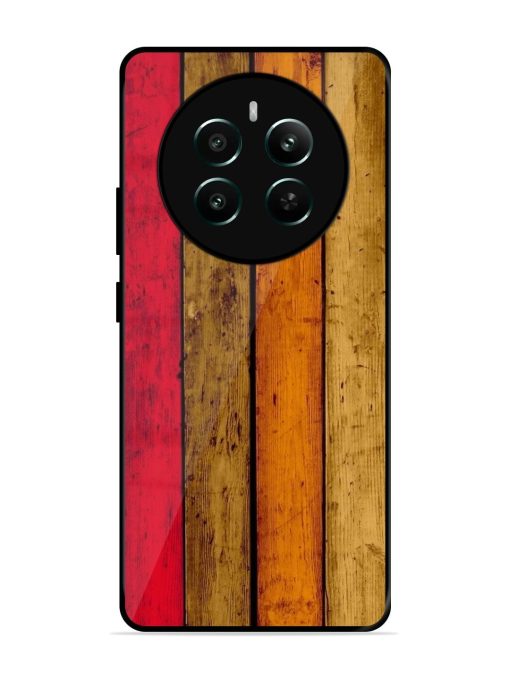 Colorful Woodgrain Glossy Soft Edge Case for Realme Narzo 70 (5G) Chachhi