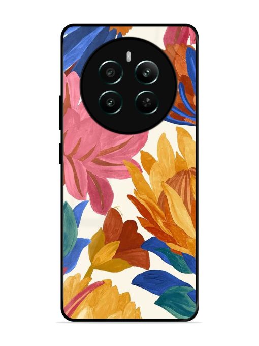 Blooming Tapestry Glossy Soft Edge Case for Realme Narzo 70 (5G) Chachhi