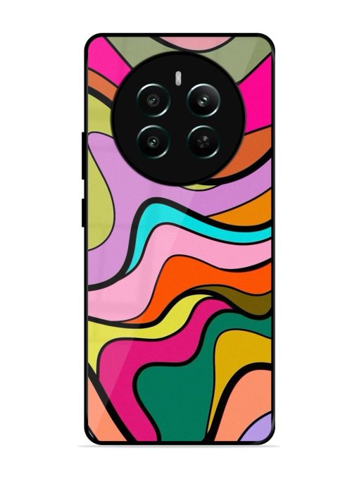 Wavy Wonder Glossy Soft Edge Case for Realme Narzo 70 (5G) Chachhi