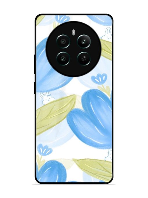 Bunny'S Blue Garden Glossy Soft Edge Case for Realme Narzo 70 (5G) Chachhi