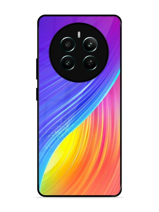 Neon Swirl Glossy Soft Edge Case for Realme Narzo 70 (5G) Chachhi