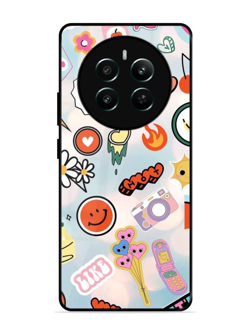 Cheerful Glossy Soft Edge Case for Realme Narzo 70 (5G) Chachhi