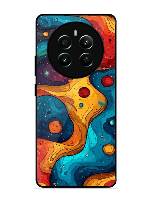 Cosmic Swirl Glossy Soft Edge Case for Realme Narzo 70 Pro (5G) Chachhi