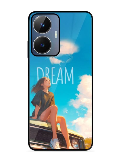 Girly Dream Art Glossy Soft Edge Case for Realme Narzo N55 Chachhi