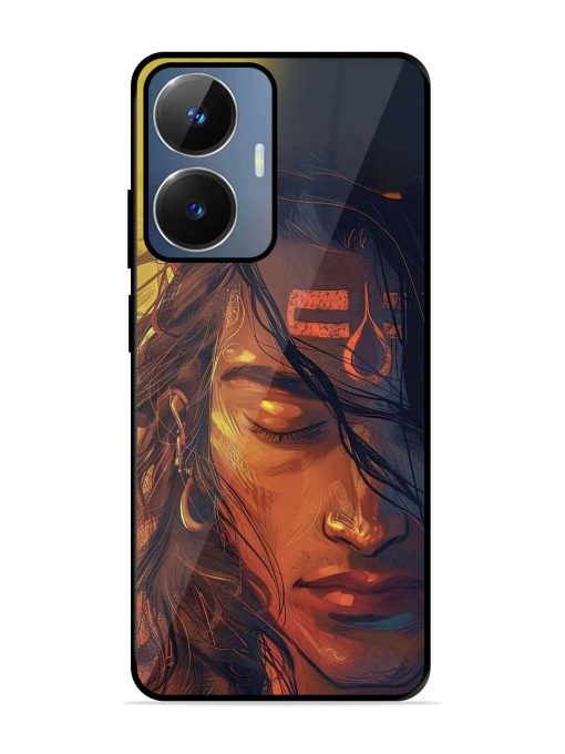 Tranquil Shiva Glossy Soft Edge Case for Realme Narzo N55 Chachhi