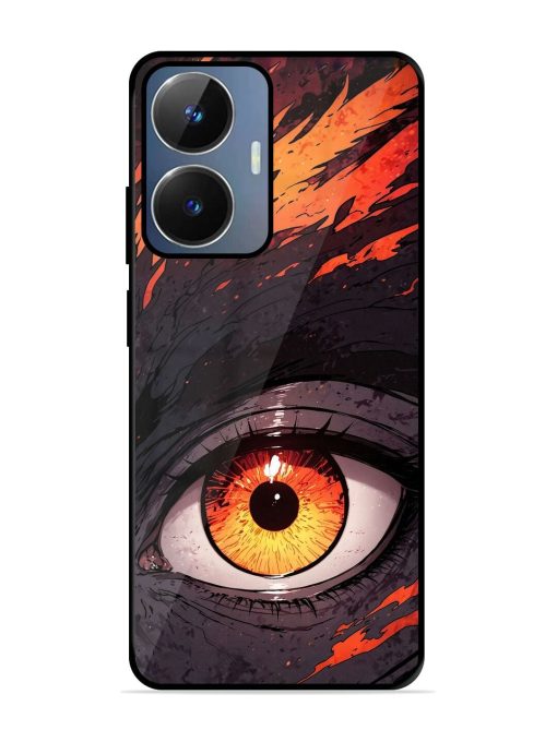 Inferno Gaze Glossy Soft Edge Case for Realme Narzo N55 Chachhi