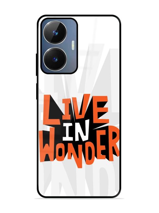 Wonder Burst Glossy Soft Edge Case for Realme Narzo N55 Chachhi