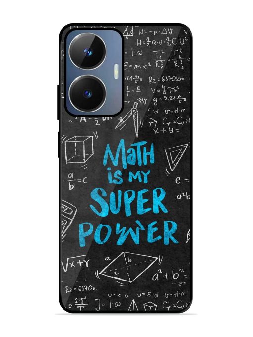 Math Magic Glossy Soft Edge Case for Realme Narzo N55 Chachhi