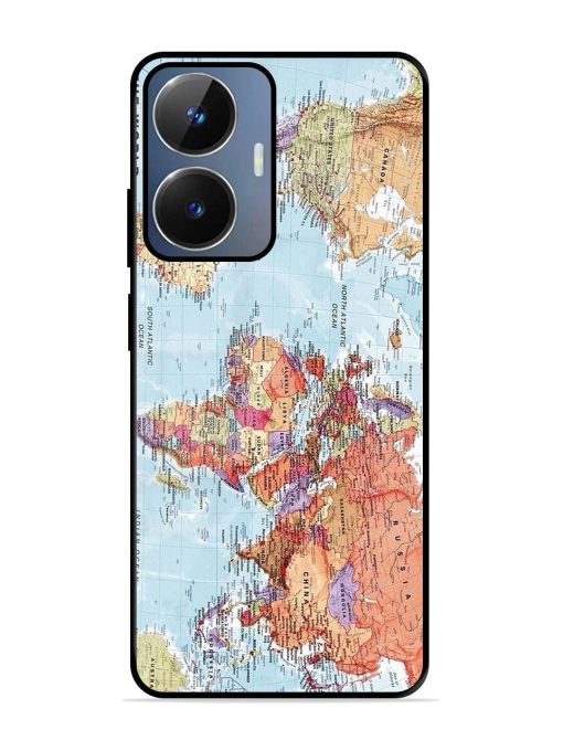 Our Blue Marble Glossy Soft Edge Case for Realme Narzo N55 Chachhi