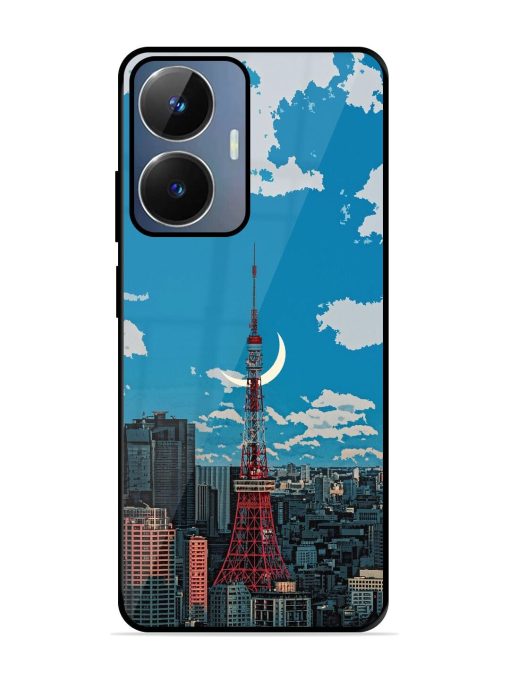 Tokyo Twilight Glossy Soft Edge Case for Realme Narzo N55 Chachhi