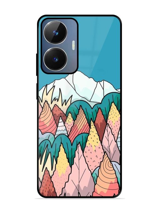 Mountain Dreamscape Glossy Soft Edge Case for Realme Narzo N55 Chachhi