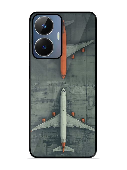 Grounded Giants Glossy Soft Edge Case for Realme Narzo N55 Chachhi