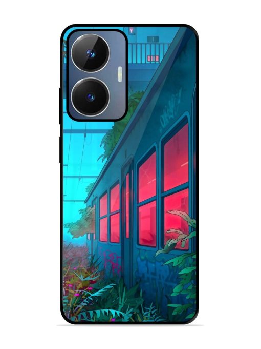 Urban Jungle Glossy Soft Edge Case for Realme Narzo N55 Chachhi