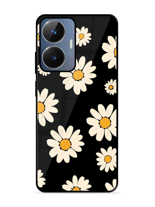 Daisies In The Night Glossy Soft Edge Case for Realme Narzo N55 Chachhi