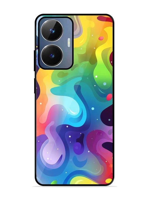 Rainbow River Glossy Soft Edge Case for Realme Narzo N55 Chachhi