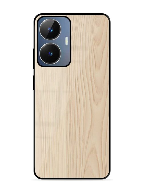 Textured Timber Glossy Soft Edge Case for Realme Narzo N55 Chachhi