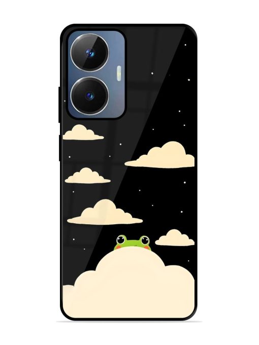 Froggy Night Sky Glossy Soft Edge Case for Realme Narzo N55 Chachhi