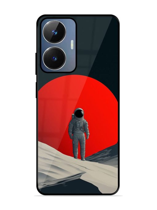 Solitude'S Embrace Glossy Soft Edge Case for Realme Narzo N55 Chachhi