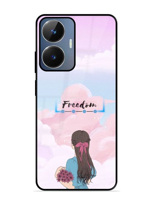 Skyward Dreams Glossy Soft Edge Case for Realme Narzo N55 Chachhi