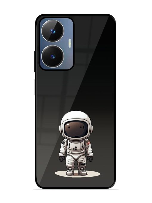 Neon Astronaut Glossy Soft Edge Case for Realme Narzo N55 Chachhi