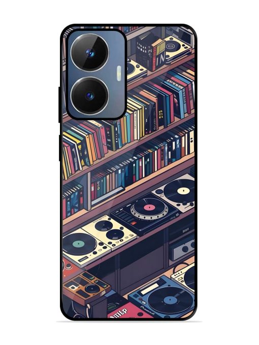 Music Lover'S Haven Glossy Soft Edge Case for Realme Narzo N55 Chachhi