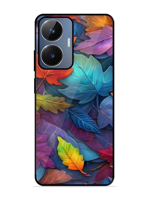 Autumn'S Embrace Glossy Soft Edge Case for Realme Narzo N55 Chachhi