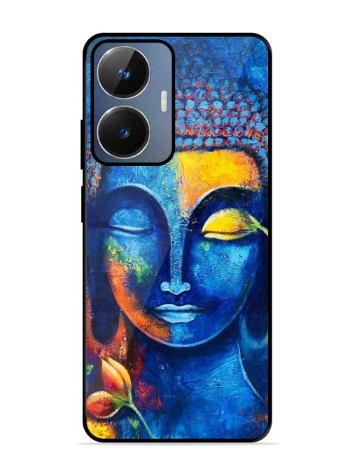 Enlightened Serenity Glossy Soft Edge Case for Realme Narzo N55 Chachhi