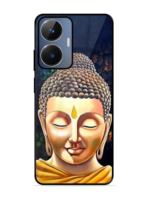 Buddha Face Glossy Soft Edge Case for Realme Narzo N55 Chachhi