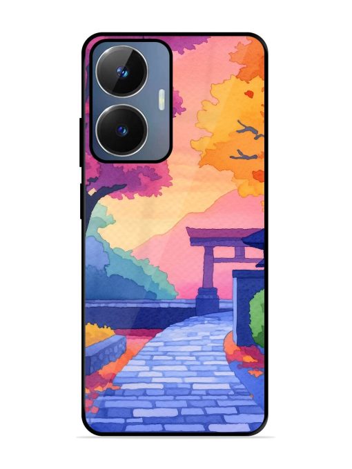 Autumnal Serenity Glossy Soft Edge Case for Realme Narzo N55